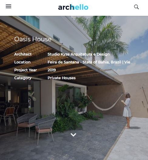 archello - casa oásis