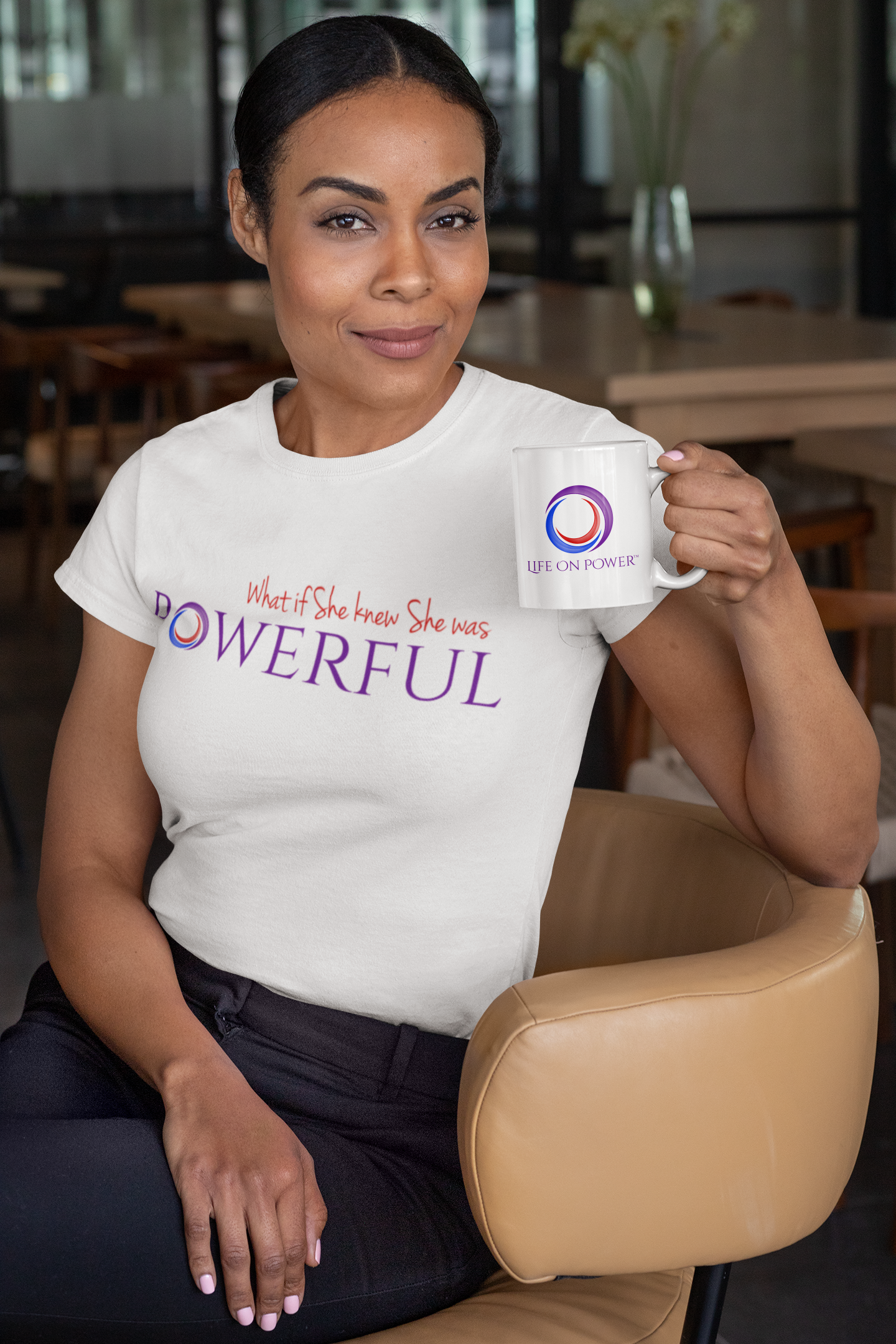 t-shirt-mockup-of-a-woman-sitting-on-a-chair-holding-an-11-oz-coffee-mug-31705.png