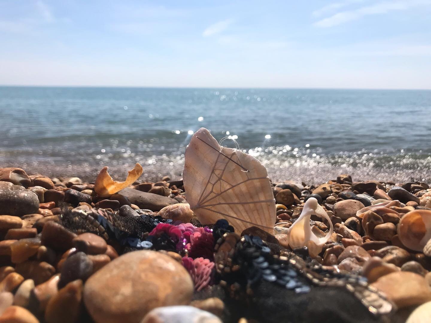 Just beginning. Like little meditations. 

Happy Saturday. 

#shells #beachlife #nature #needleandthread #shesewsseashells #sunshine #calm #stleonardsonsea #bexhillonsea #edithrimmington #ithellcolquhoun