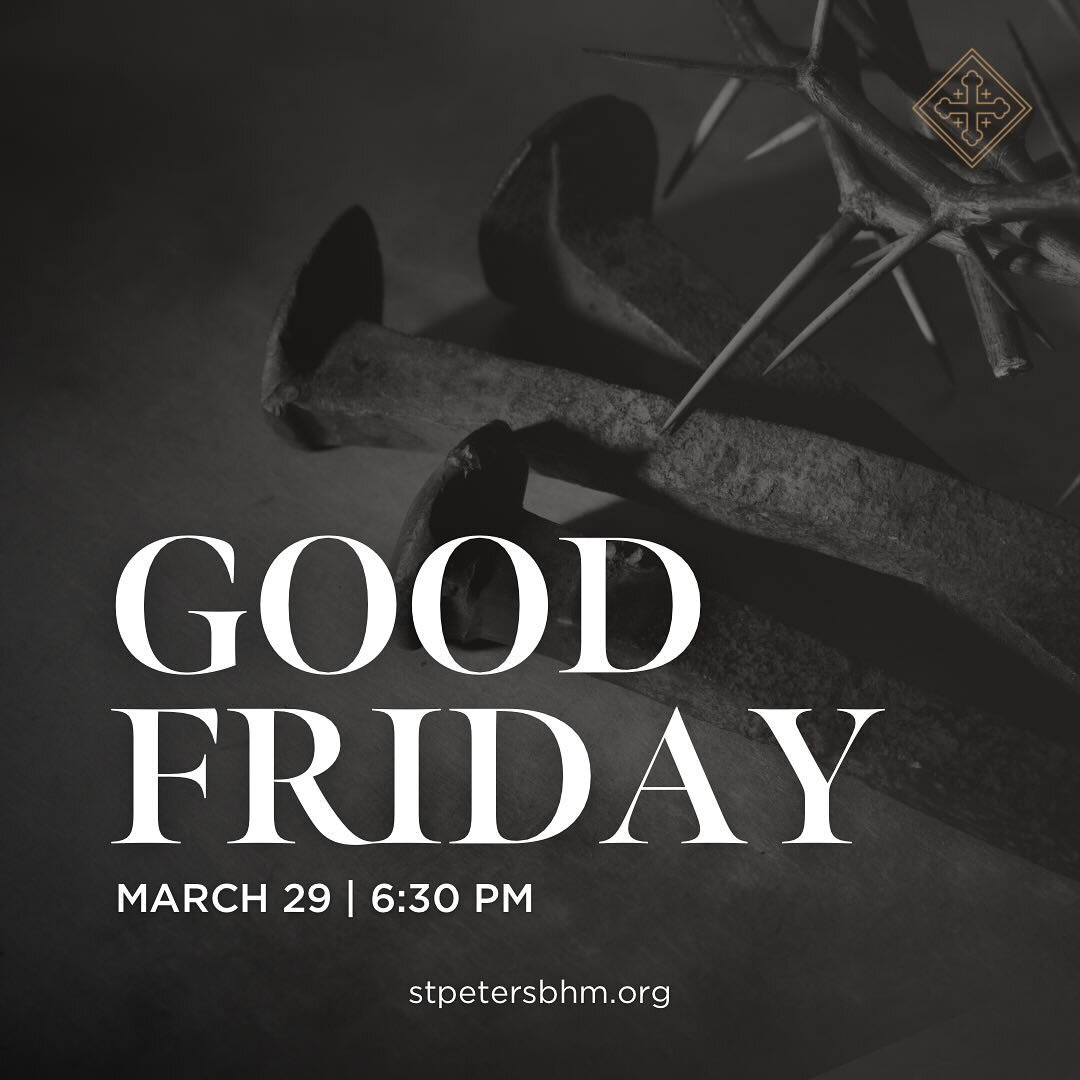 Join us tonight as we remember the scandal of the Cross. Childcare will be available for those six months through fifth grade throughout the service.