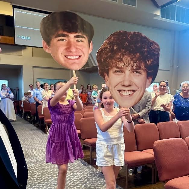 Congrats to our graduating high-school seniors! We're proud of you and praying for you!