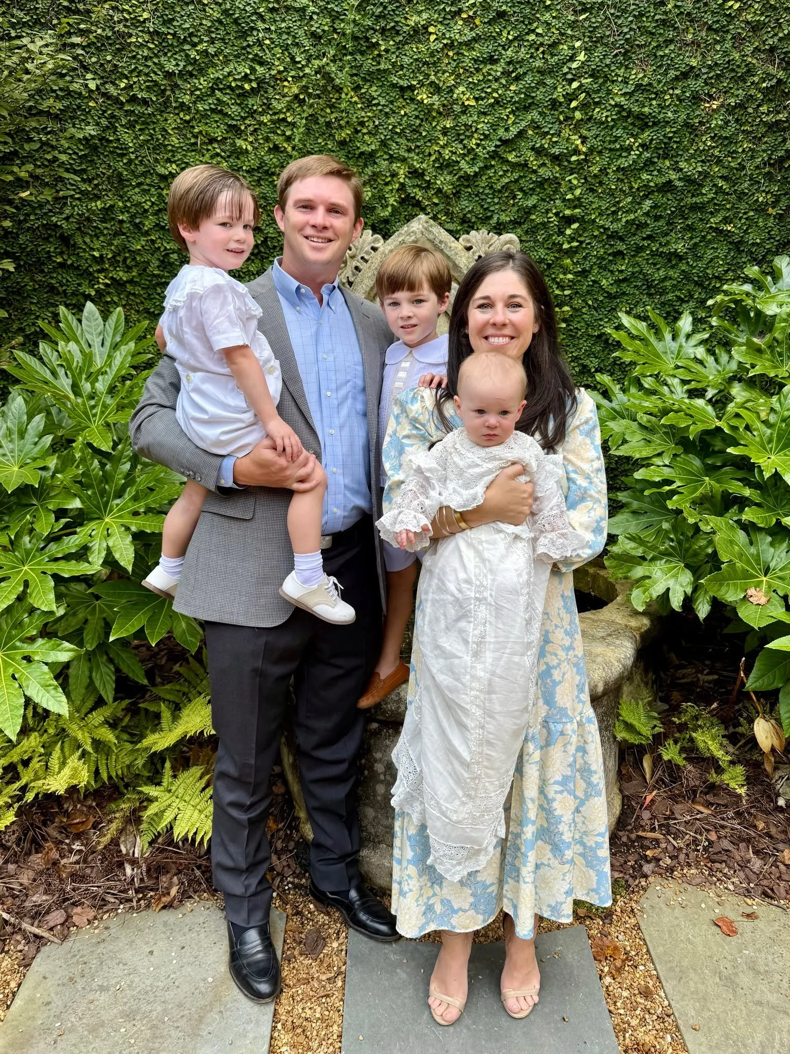 Last Sunday we were so blessed to celebrate five baptisms! All three of Meagan and Mark Drew's sons were baptized at our 8:30 am service, and Rebekah and Joshua Lay's two daughters were baptized at our 11:00 am service. It was such a sweet Sunday wel