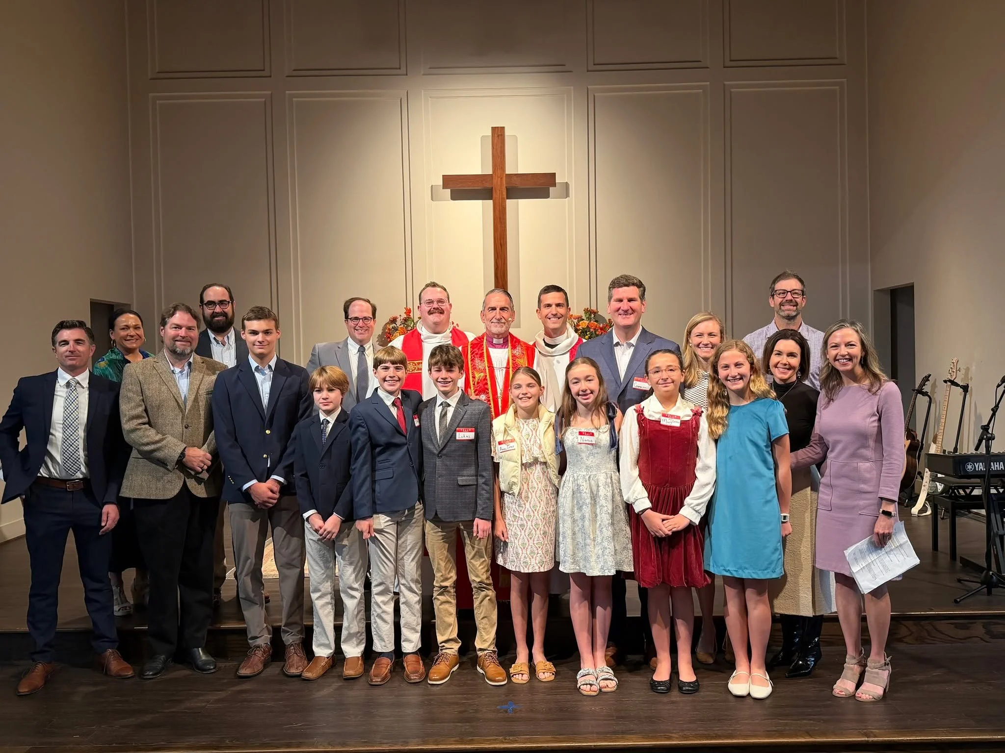 Yesterday was such a beautiful day in the life of our church! Several confirmations at both our morning services, followed by Cameron Cole's ordination in the afternoon. Congratulations to all our new confirmands and our newest deacon! Please pray fo