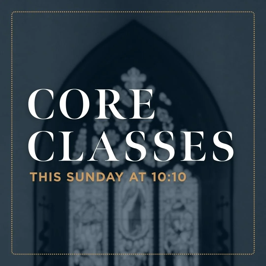 Our fall Core Classes for adults and teenagers begin this Sunday at 10:10 am between our two worship services! Mark Gignilliat will teach &ldquo;Worship in the Beauty of Holiness&rdquo; in room 202, exploring the theology of worship in Leviticus and 