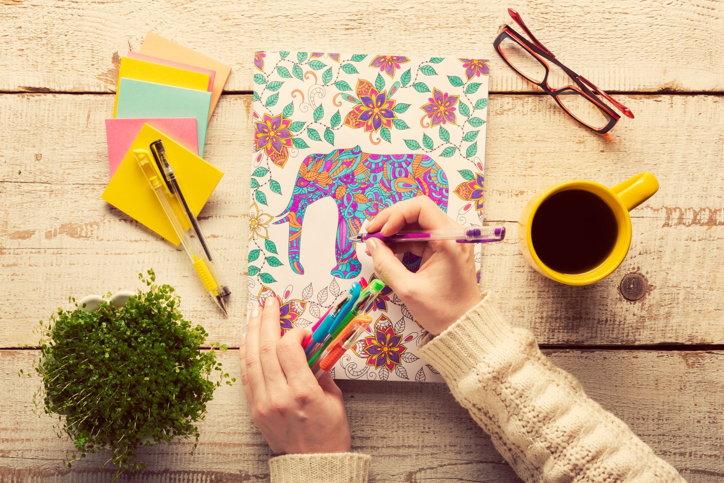 Coloring Isn't Just For Children