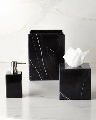 Black Marble Bathroom Accessories