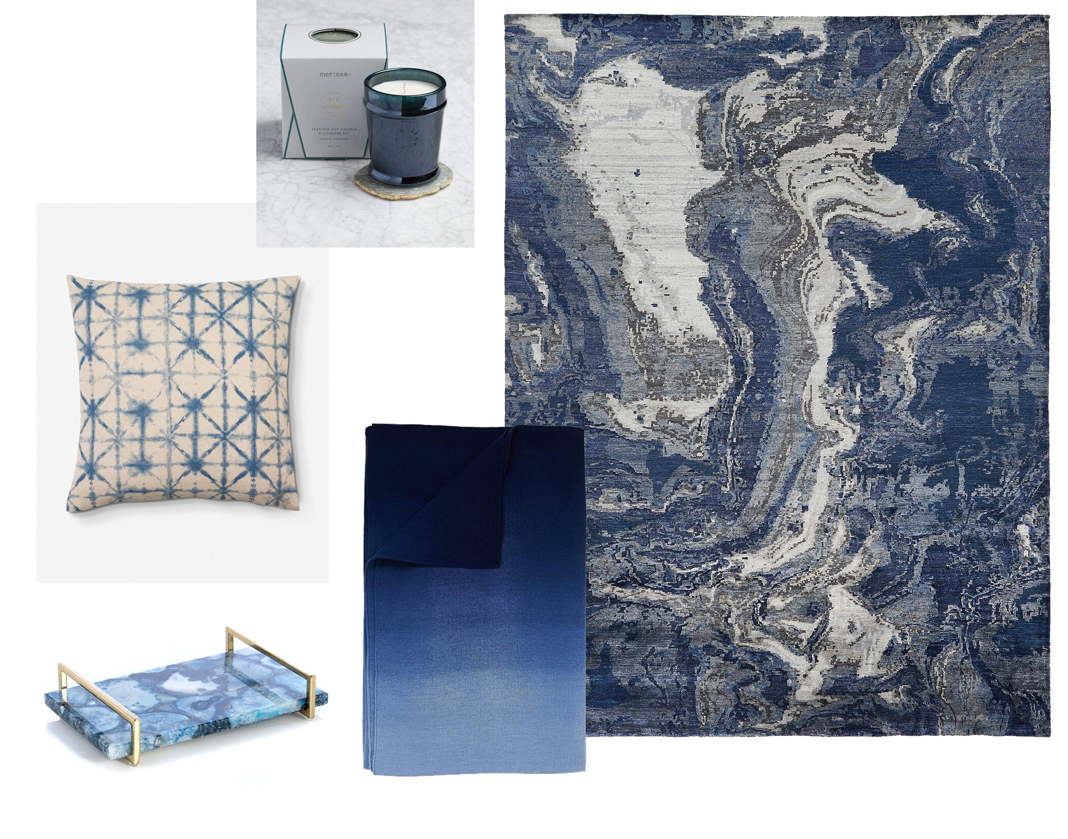 CANDLE | RUG | TRAY | THROW | PILLOW