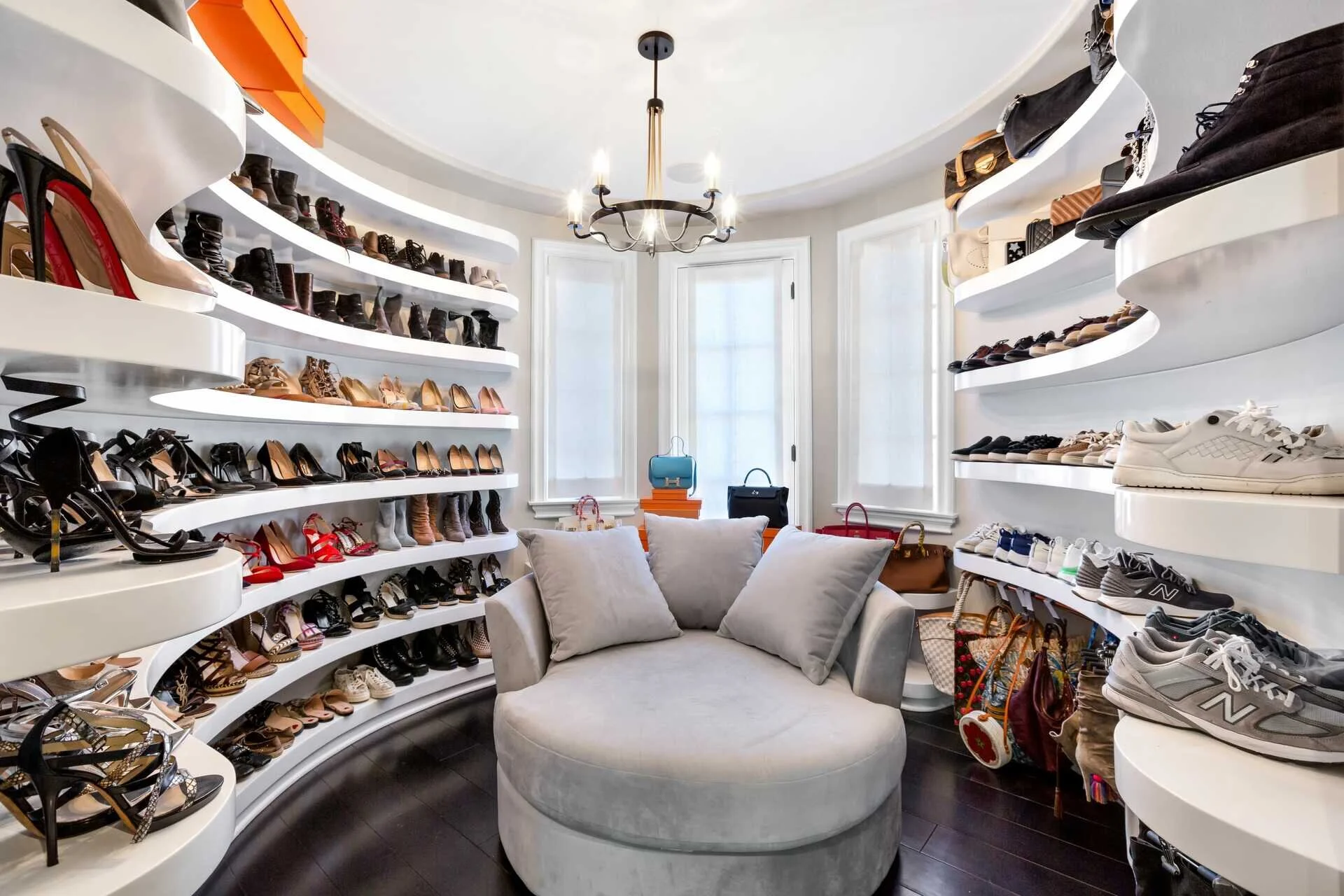 Kim Kardashian Closet Tour