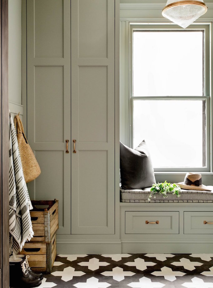 BECKI-OWENS-Sage-Green-Mudroom-with-Patterned-Tile.jpeg