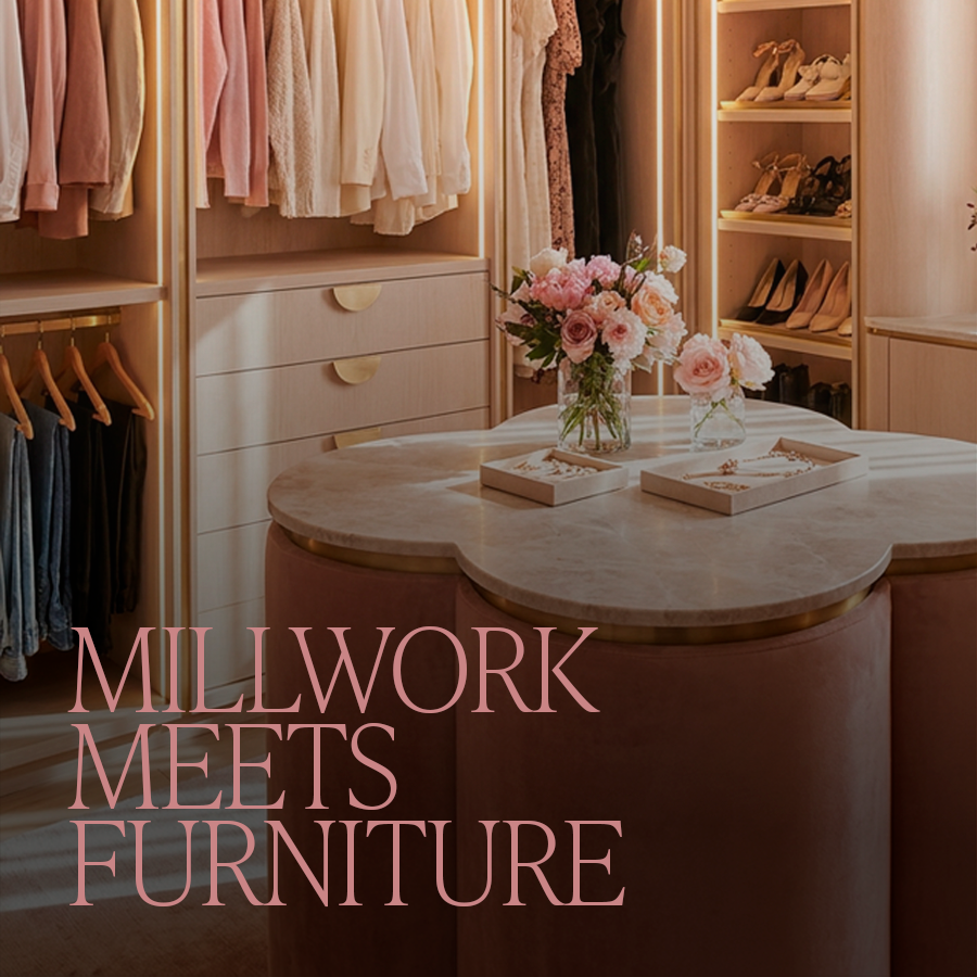 Millwork Meets Furniture