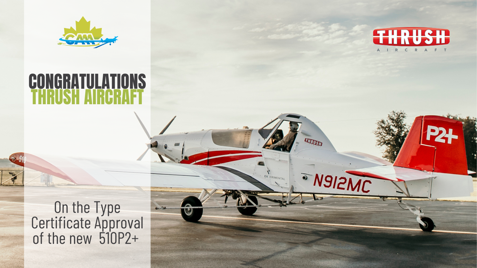 Press Release Thrush Aircraft — Canadian Aerial Applicators Association