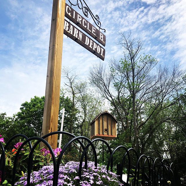 It is a pretty spring day here in Lancaster! #lancasterma #handcrafted #barndepot