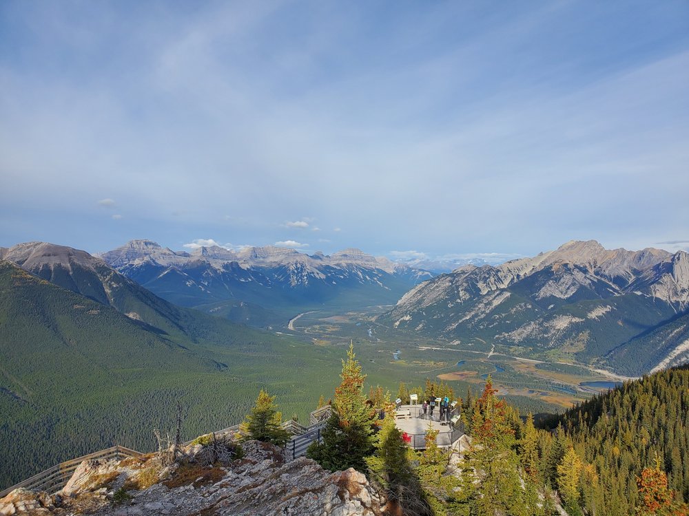 Sulphur Mountain's Western Vista