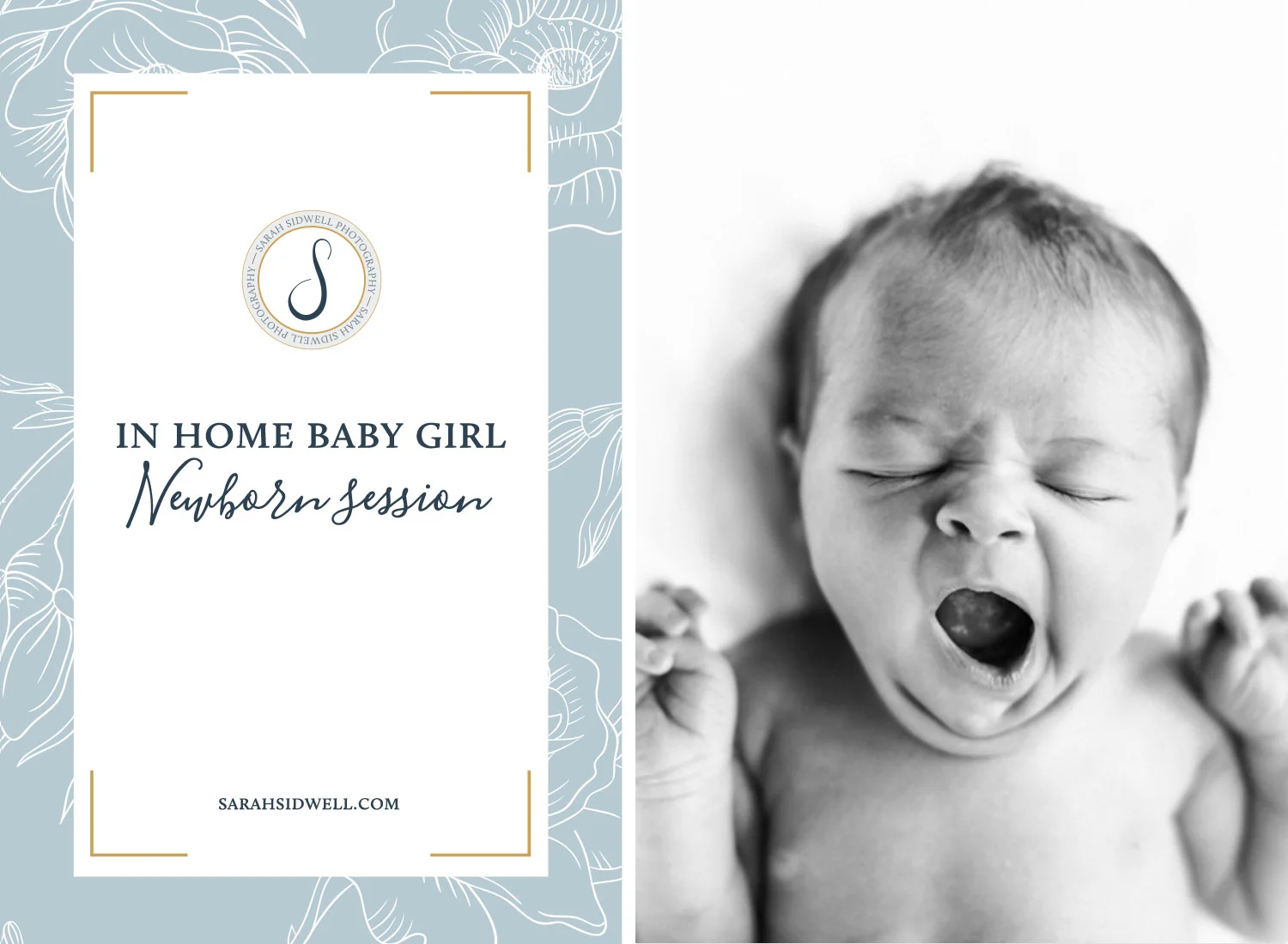 Nashville parents choose an in home newborn photo session to document their growing family & their beautiful wall papered nursery.jpg