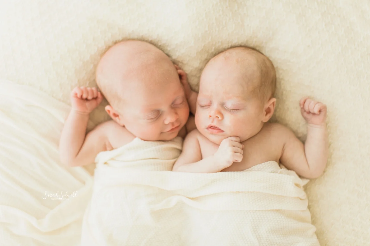 Newborn Twin Session | Sarah Sidwell Photography