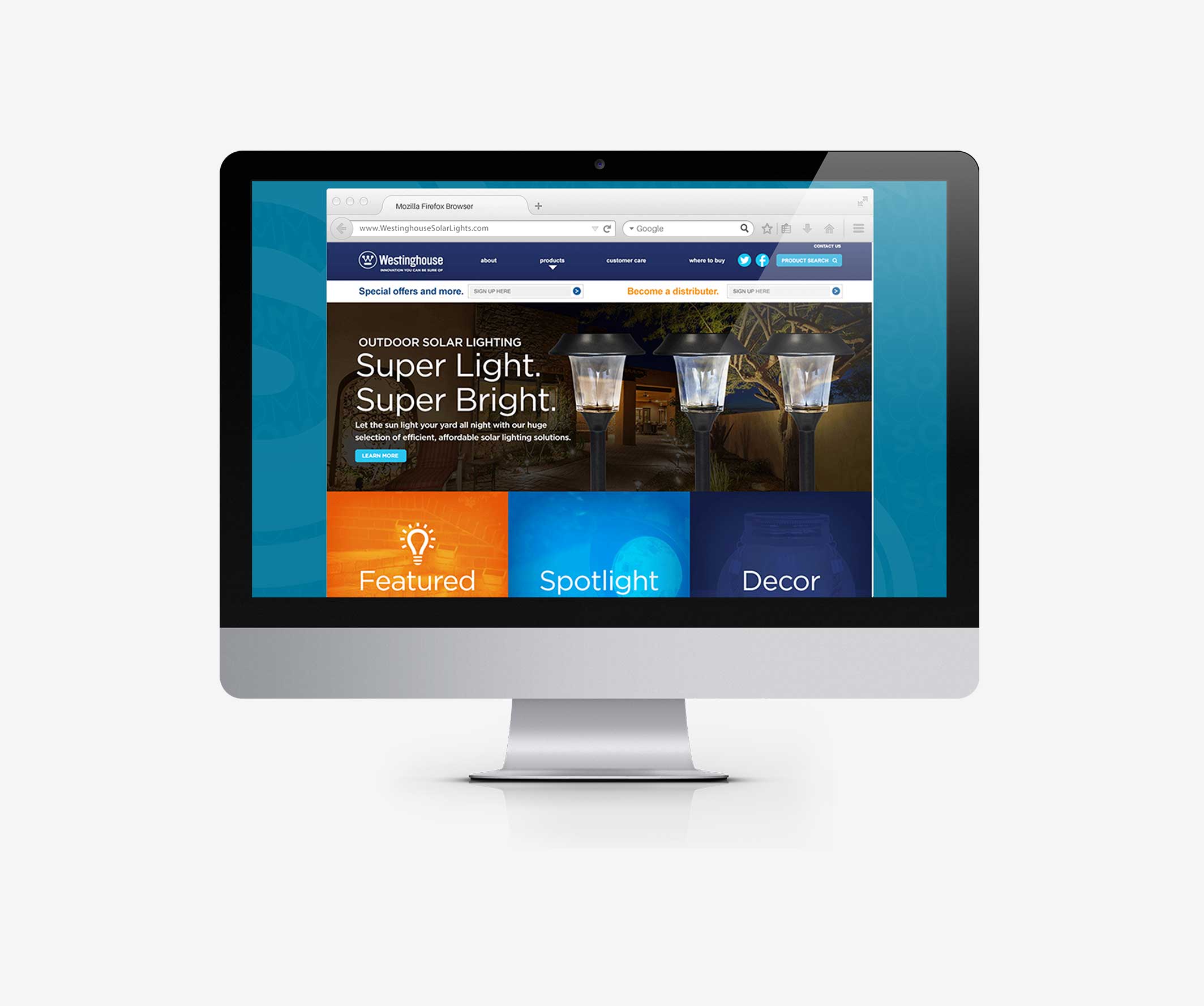 New e-commerce website design and development