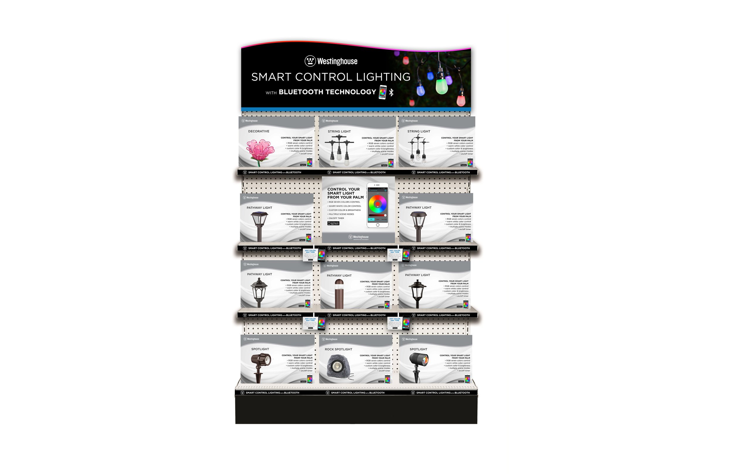 Retail Gondola Planogram // Display & Packaging Design