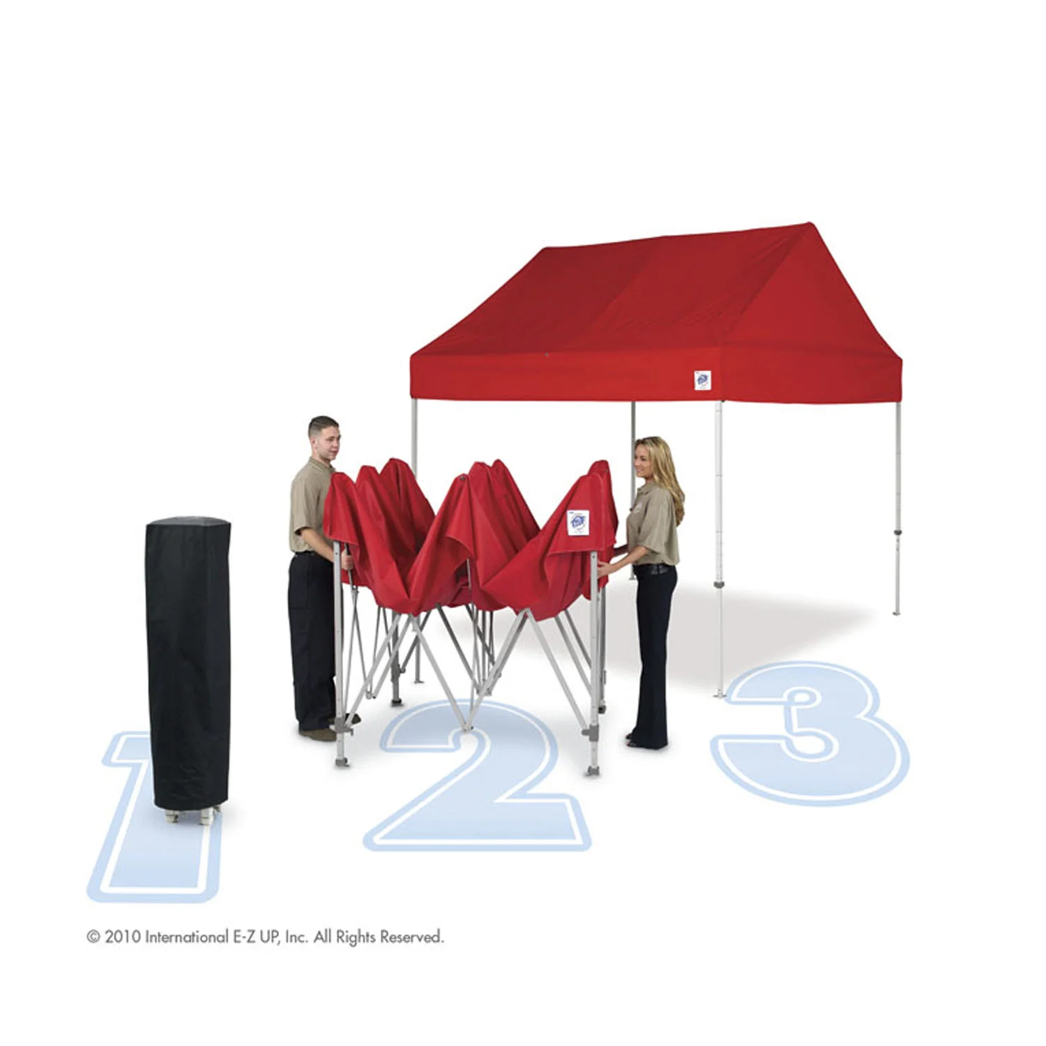 Hut Instant Shelter - EZ Up Tents - Soft Signs E-Z Up Custom Shelter