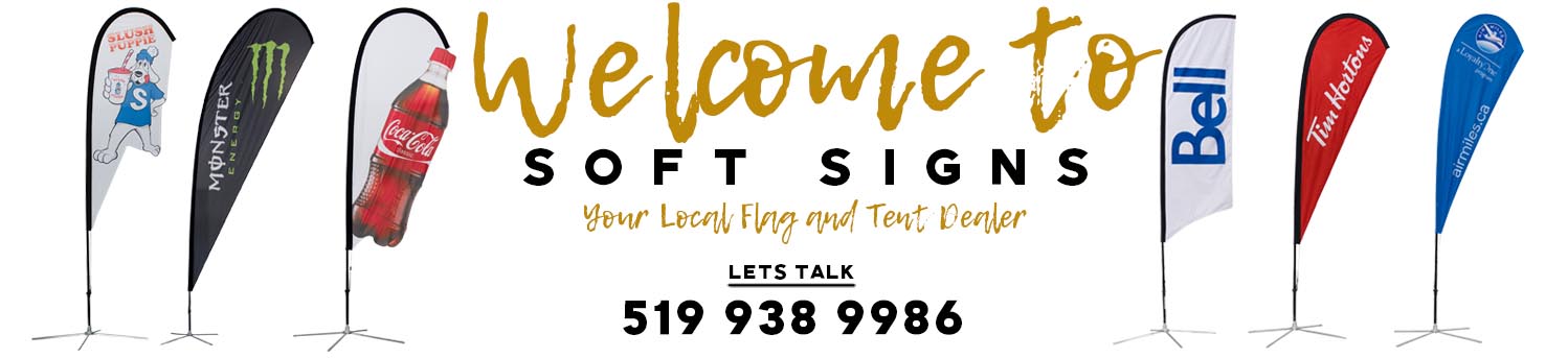 Soft Signs Advertising Welcome Banner