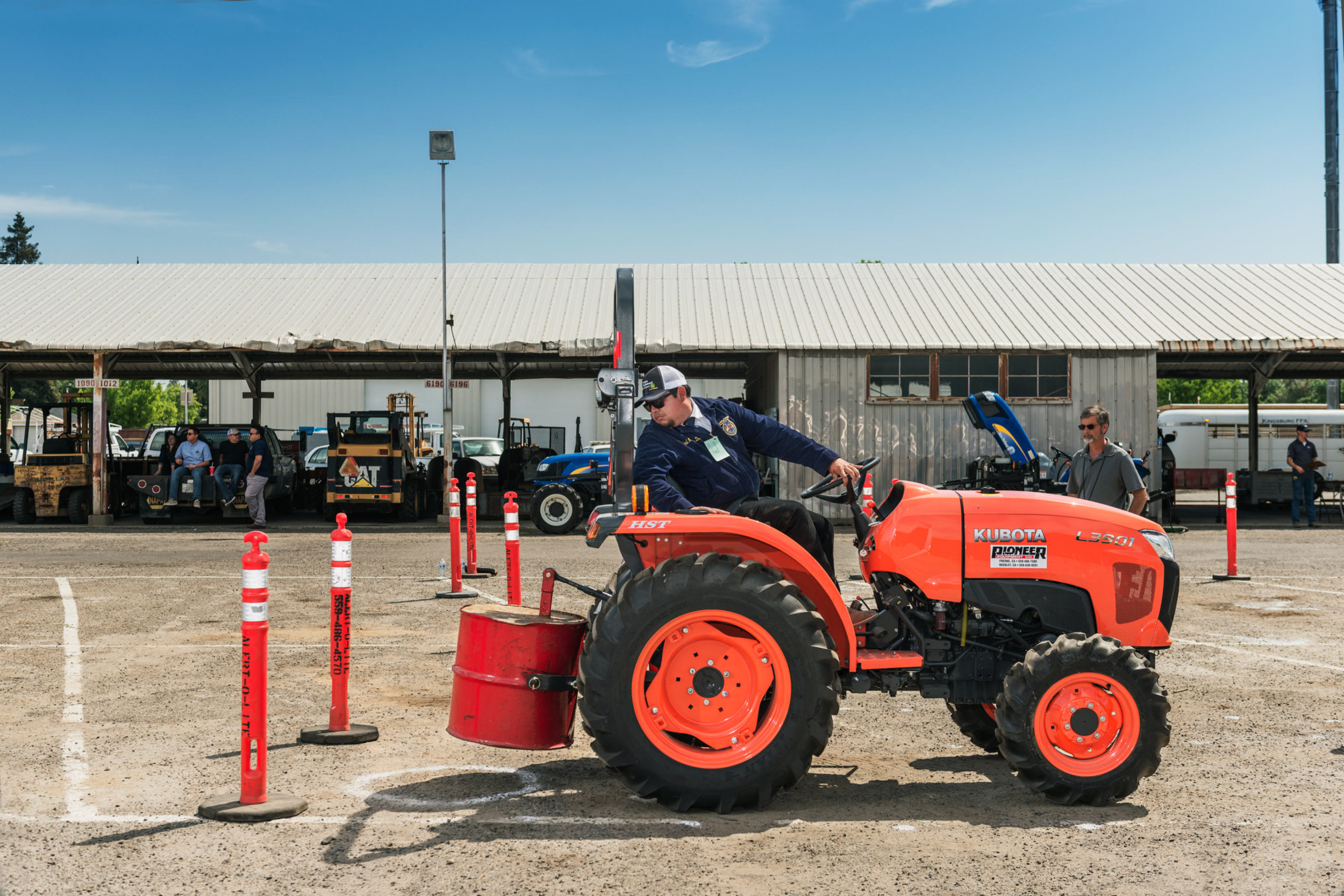   The California Future Farmers of America is trying to bring in more Latino students into the program, with hopes developing an interest in careers in agriculture, as half of all farm laborers and operators in the U.S. are Hispanic. I photographed t