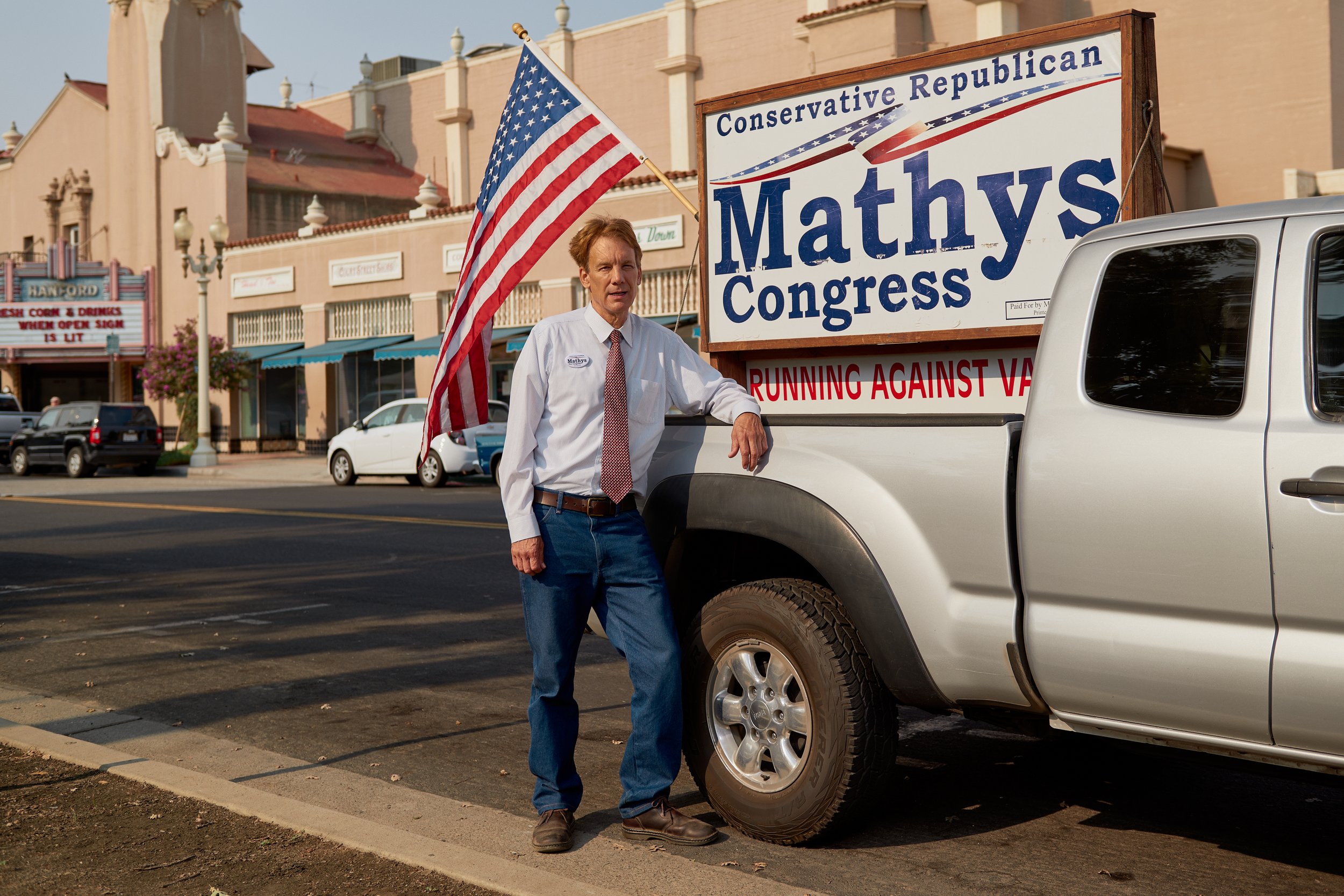 Chris Mathys, a Republican running against Rep. David Valadao. 