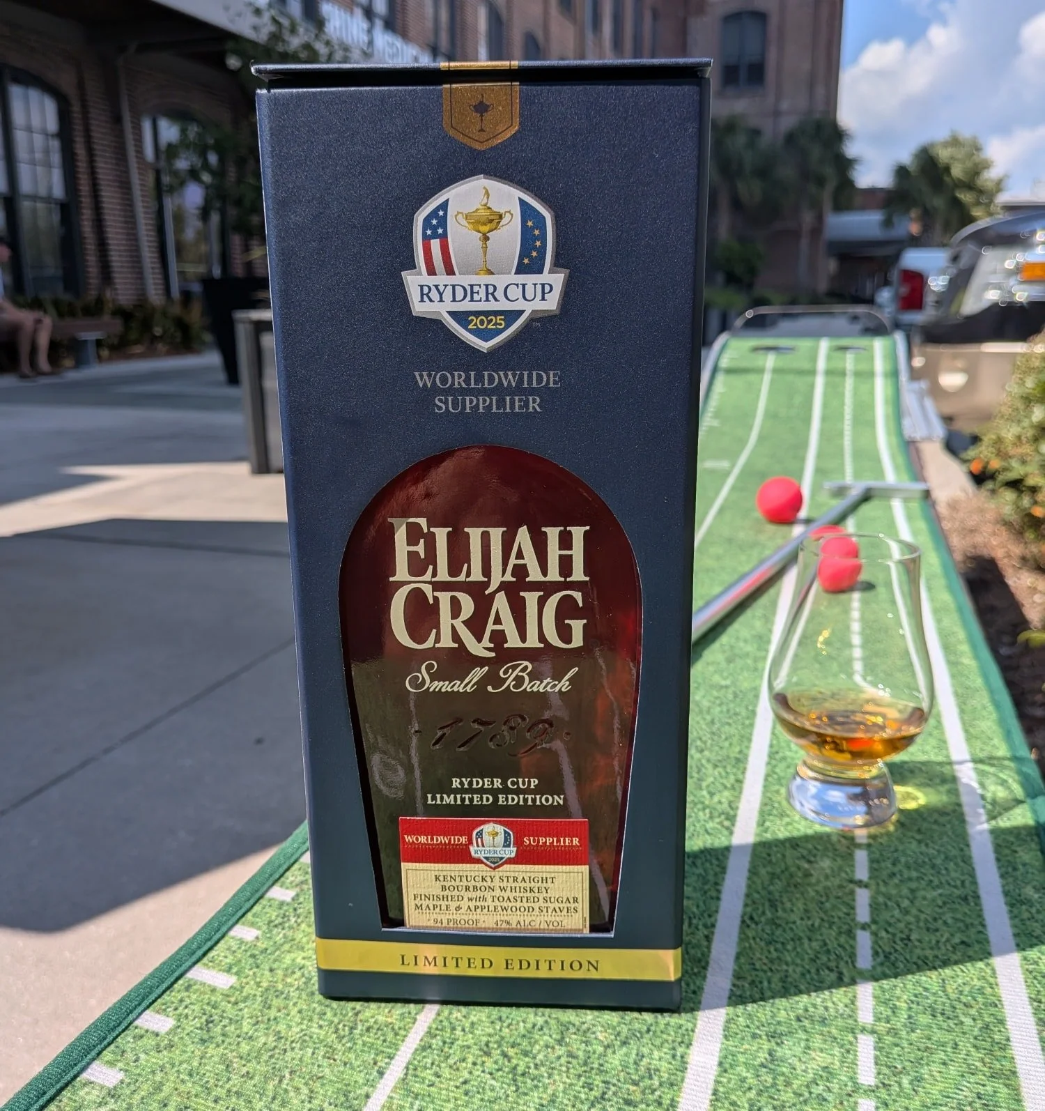 Put on your best polo, it's time for the Ryder Cup! ⛳

We are excited to share a very special small batch Elijah Craig bourbon specifically made for the 2025 Ryder Cup. This rare gem is very hard to come across and we can't wait for you to try it. Co