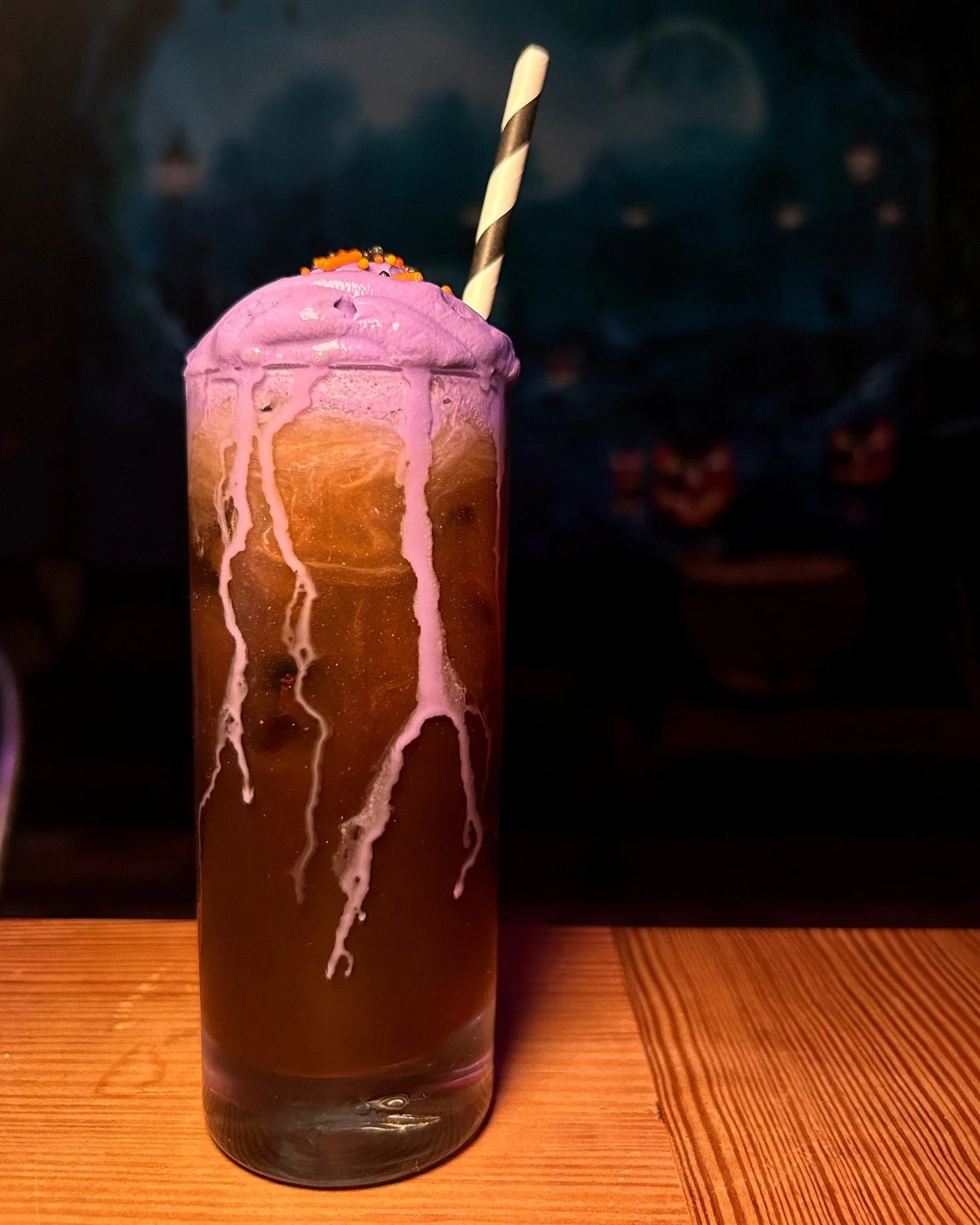 Say it three times and it appears &mdash; our Beetlejuice Beetlejuice cocktail is here to bring you back to life. ☕️💀

A haunting mix of Ketel One, Mr. Black, cinnamon, and cold brew &mdash; it&rsquo;s our take on an espresso martini, but spookier. 