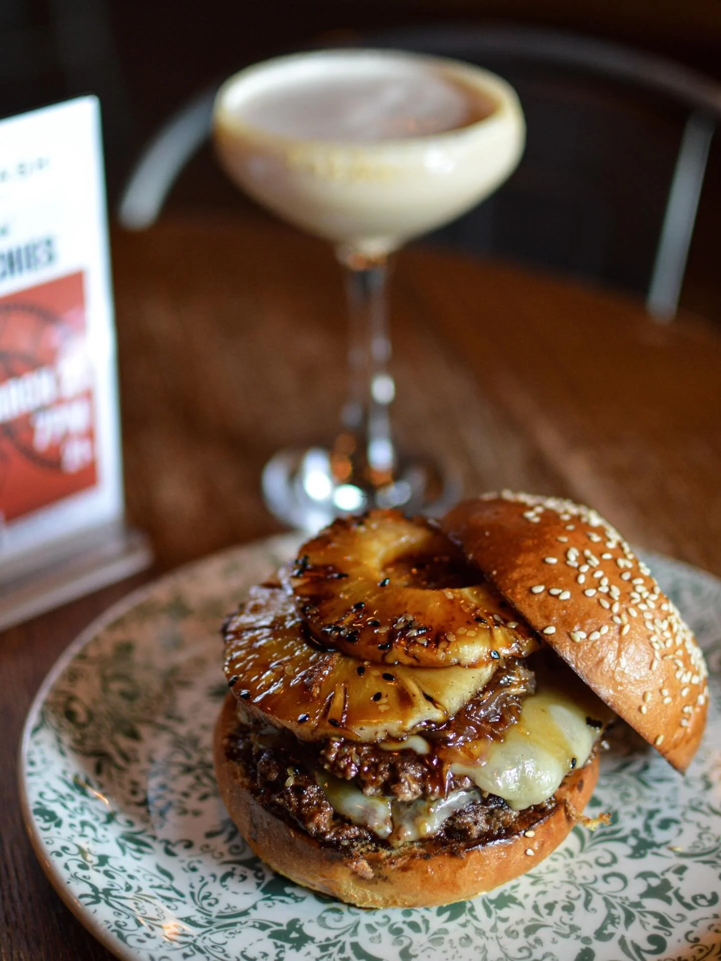 One Big Kahuna Burger and one Honey Bunny cocktail, please.
&nbsp;
Join us for Movies and Munchies this Saturday, March 21 from 7-10 PM, featuring a screen of the cult classic, Pulp Fiction. There will be a special food and drink menu inspired by the