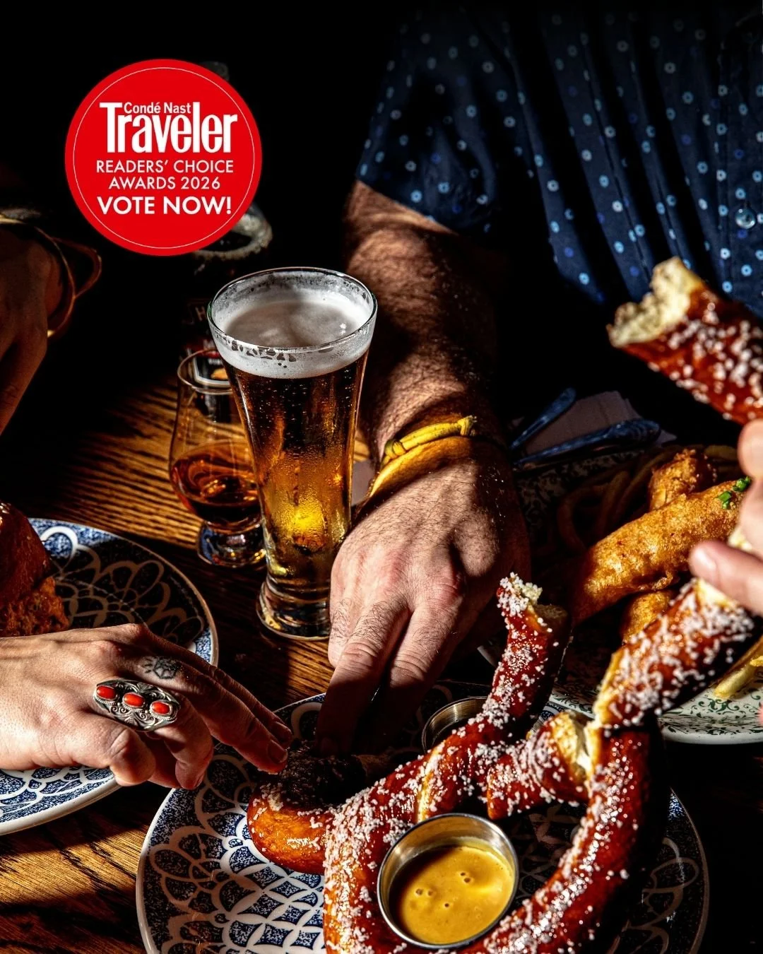 We're honored to be nominated for the 2026 Cond&eacute; Nast Traveler Readers' Choice Awards &mdash; and honestly, we couldn't have done it without you.🍻

From hand-crafted cocktails to elevated bar bites, bocce, shuffleboard, and the kind of good e