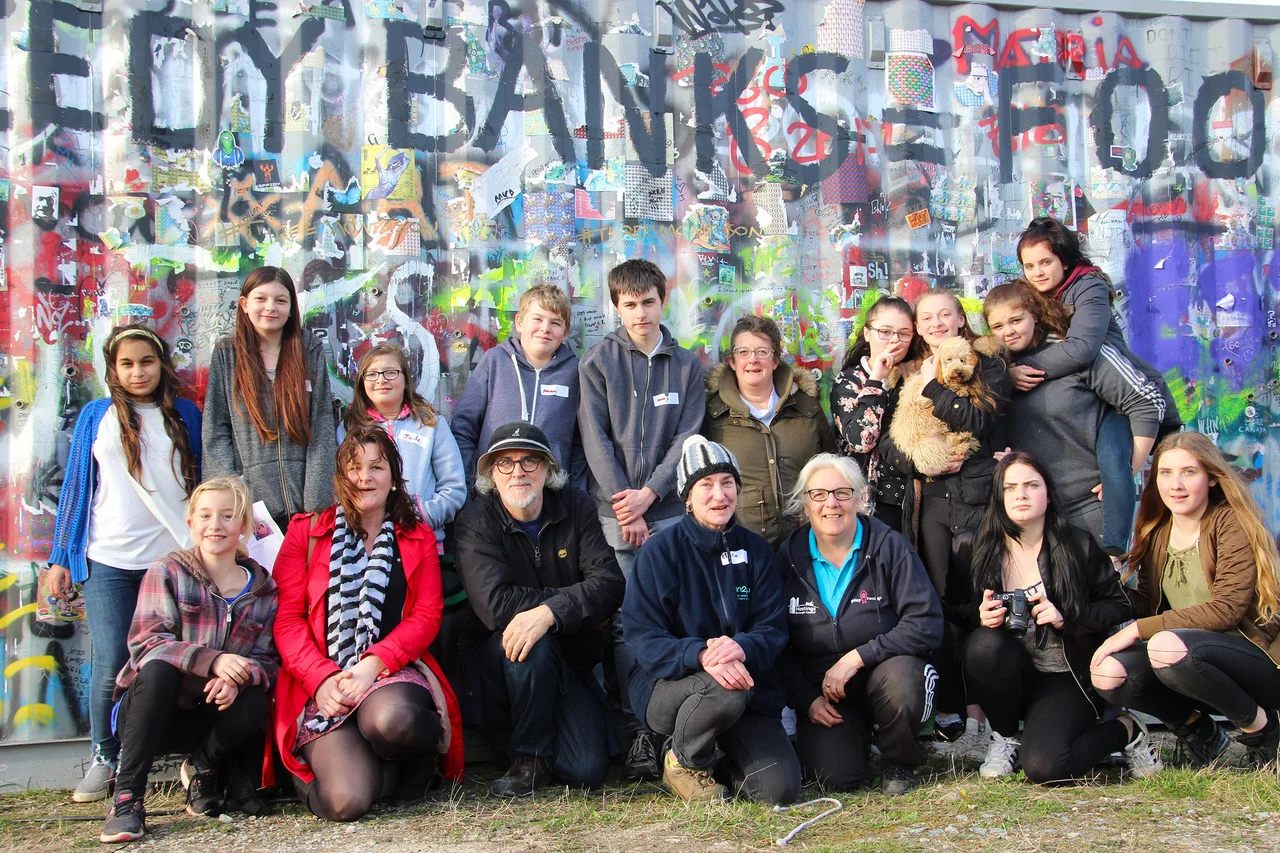 Courtesy of Hastings Borough Council. Including young people Aodan, Kieran, Charmaine, Chantell, Summer, Jade, Jade, Demi, Nellie, Evie, Kasey, Angel, Chrystal, Charlotta and Justine