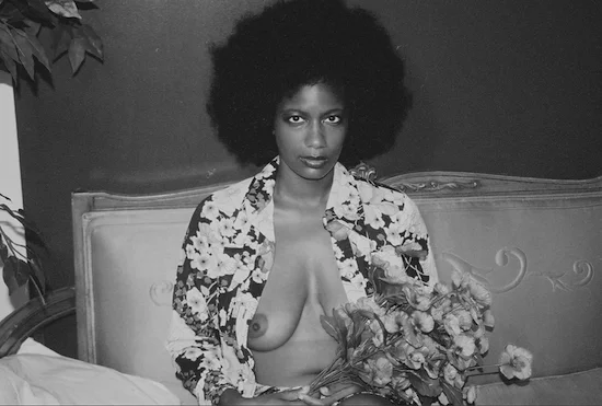 Mickalene Thomas – Afro Muse, 2005