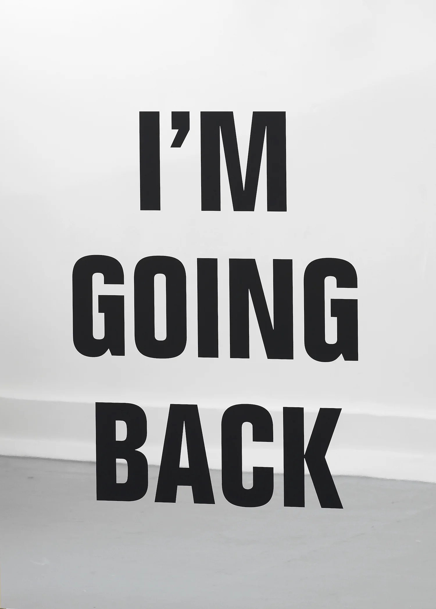 I'm Going Back, 2017