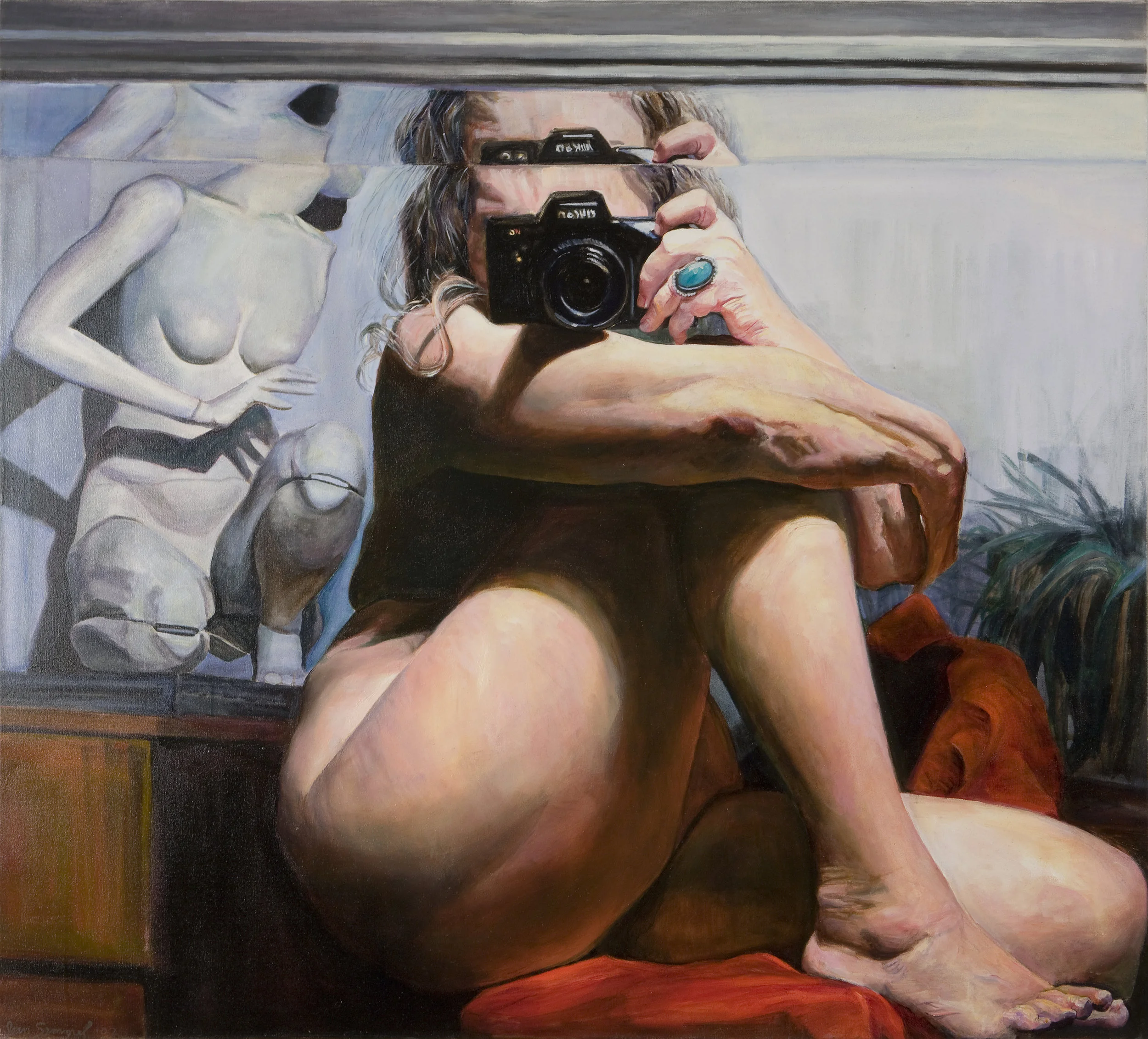 Joan Semmel’s Centered , 2002. Courtesy of Alexander Gray Associates.