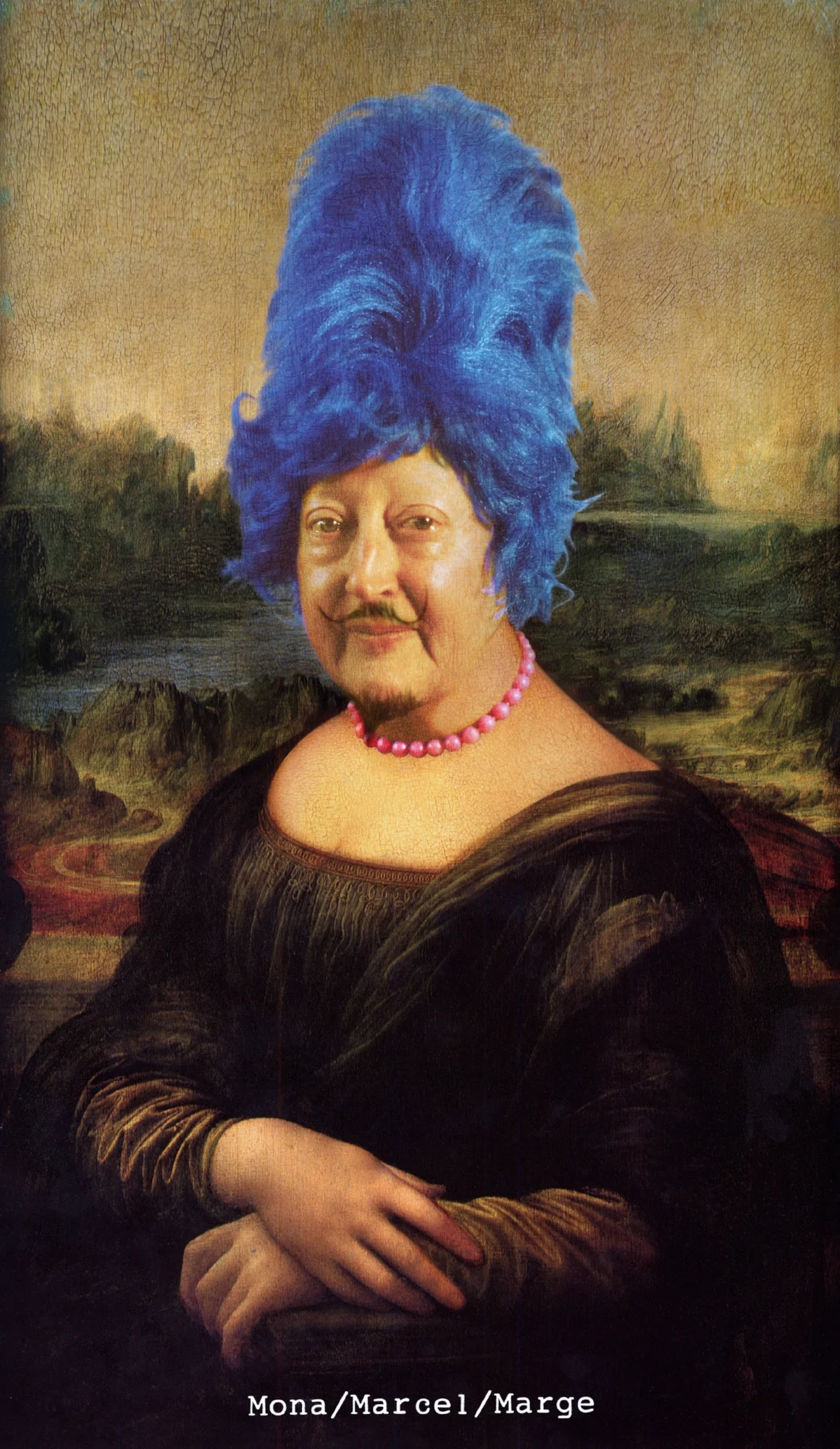 Martha Wilson’s Mona/Marcel/Marge , 2014. Courtesy of the artist and P.P.O.W., New York.