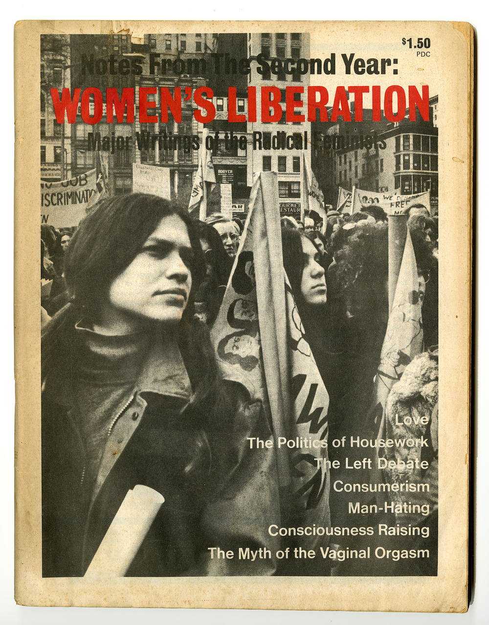  Cover of  Notes from the Second Year: Women’s Liberation , 1970. 
