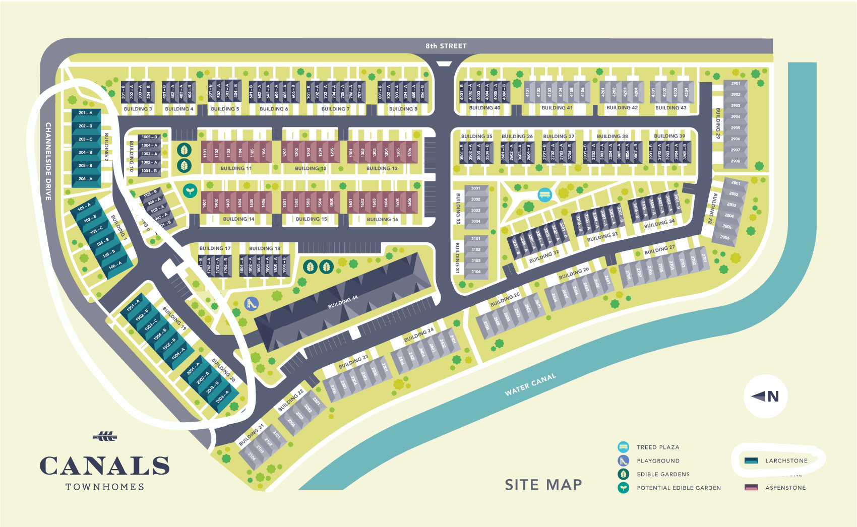 EXECUTIVE TOWNHOMES IN CANALS | Larchstone Townhomes open Sunday!