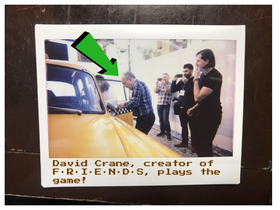 David Crane, creator of F·R·I·E·N·D·S, plays the game! .jpg
