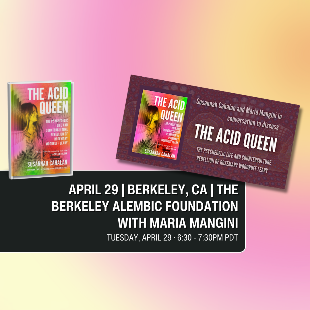 April 29 | Berkeley, CA | The Berkeley Alembic Foundation with Maria Mangini