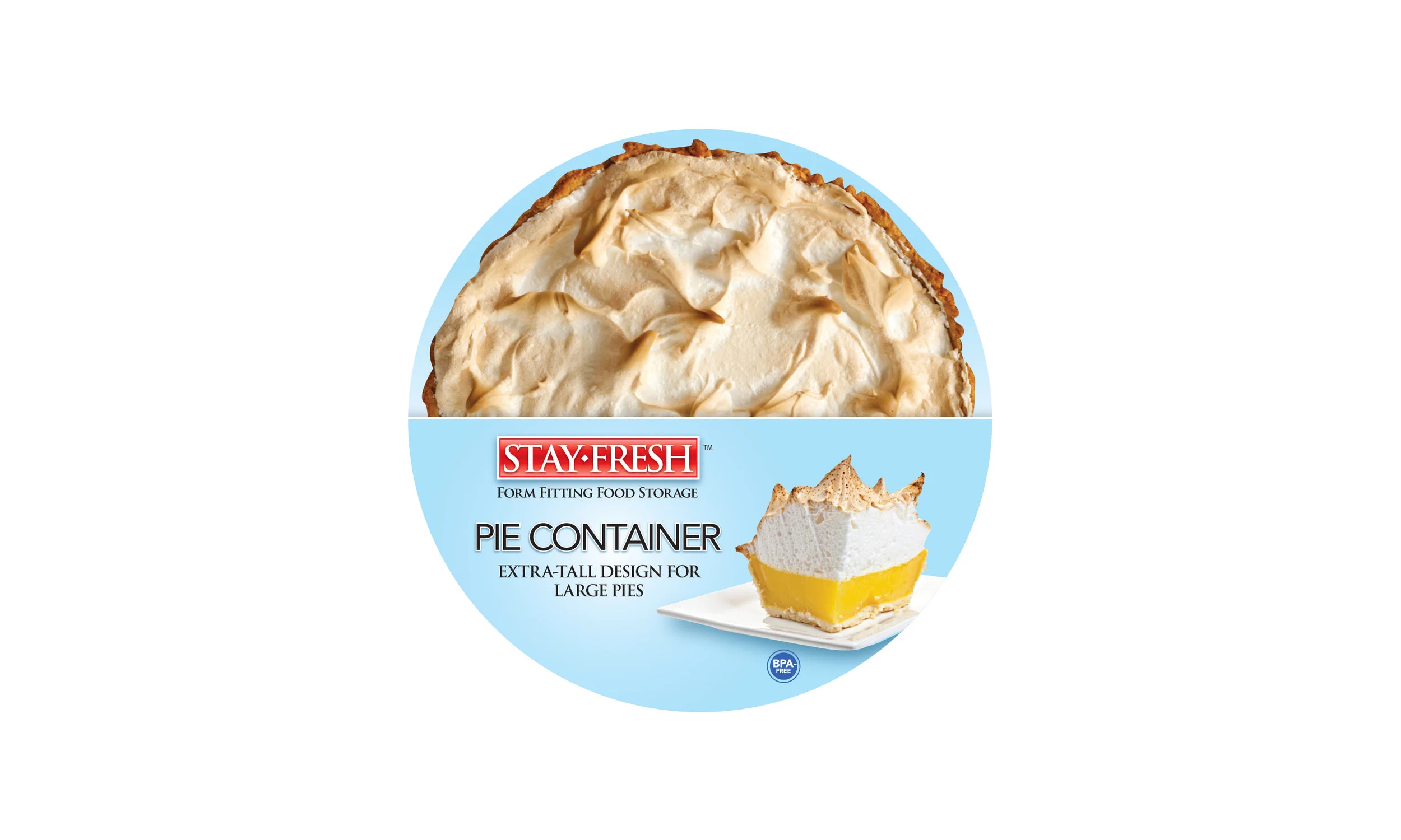 Stay Fresh Pie Container Label