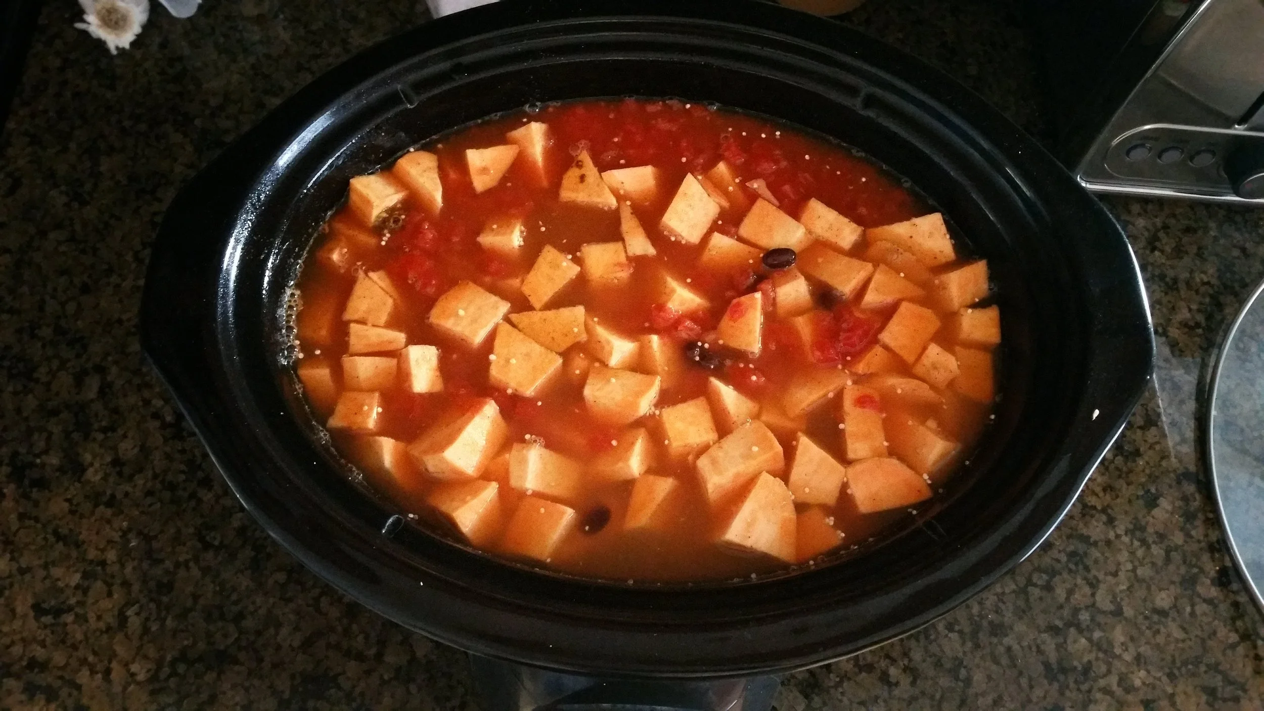 Sweet Potato, Chicken, and Quinoa Soup