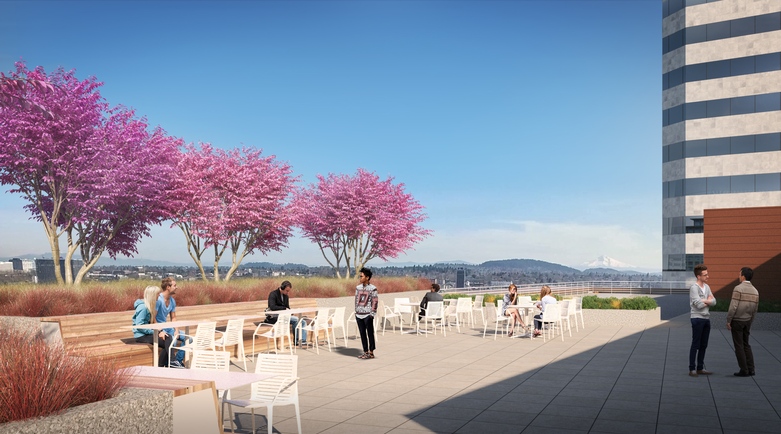 Portland’s Largest Rooftop Terrace - 3,800 SF