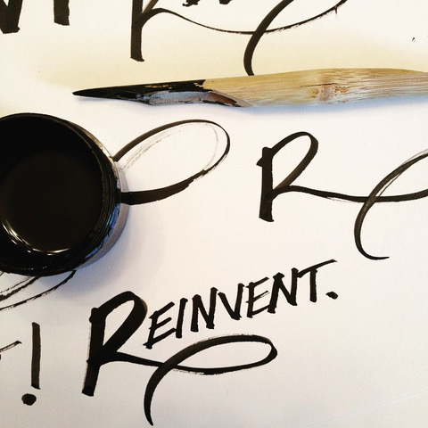 Lettering by Alma Hoffman on Hand Lettering for Beginners
