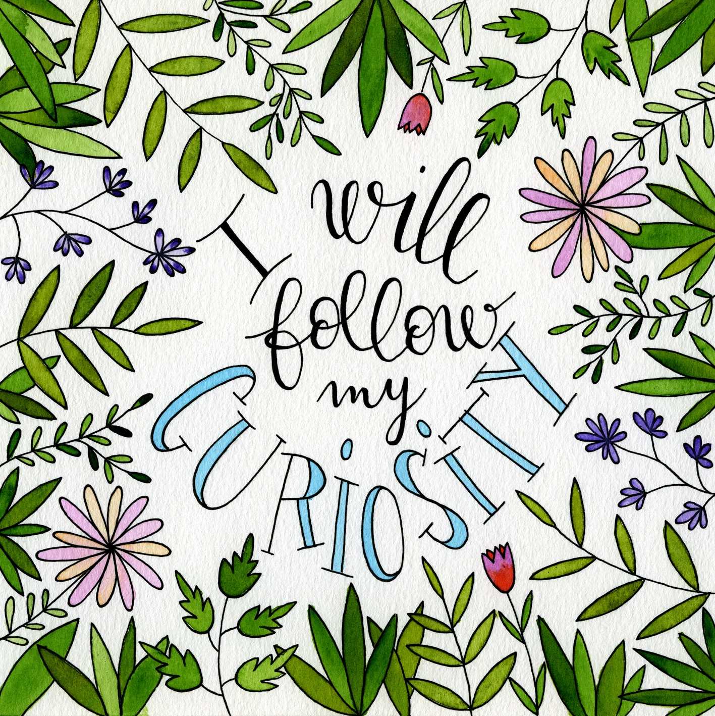 Lettering by Sarah Van Der Linden on Hand Lettering for Beginners