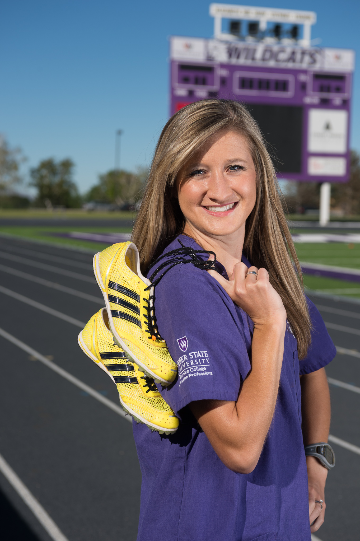 This image was taken at the end of my undergraduate schooling as a part of a highlight article in Weber State's Magazine.