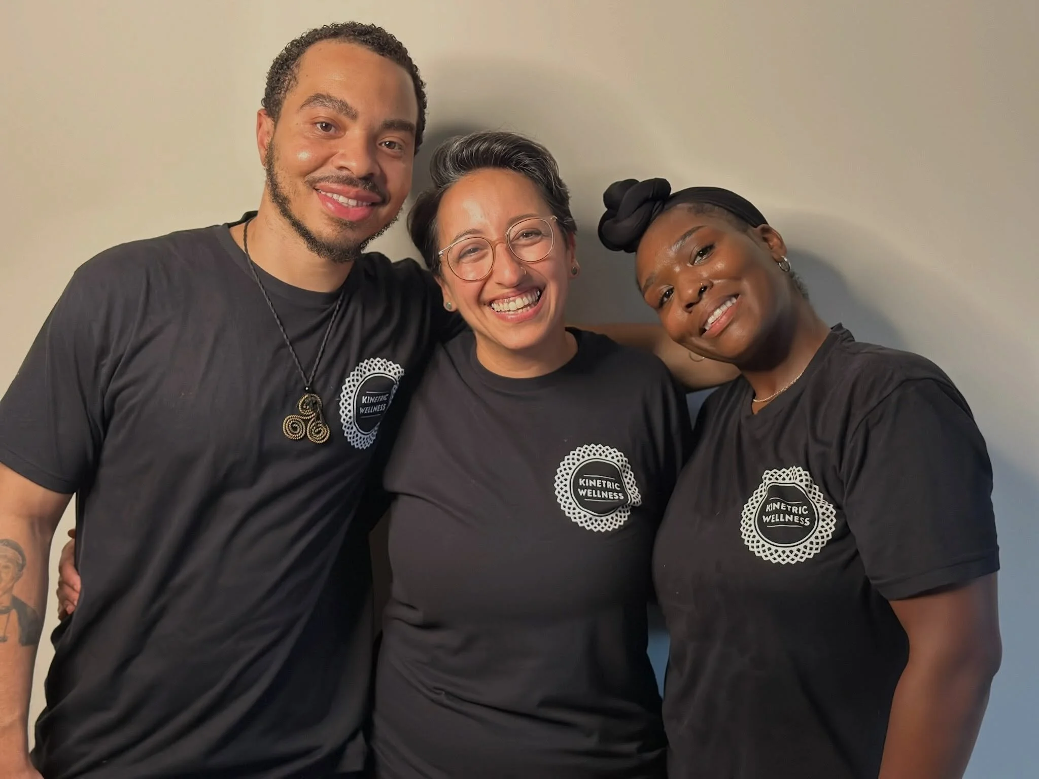 It&rsquo;s been a minute since we&rsquo;ve shown our faces around here, so we thought it was time to reintroduce ourselves. 💖

These are the faces behind the hands. 🤲🏽

Three therapists, one mission: healing. 
We got into this work because we care