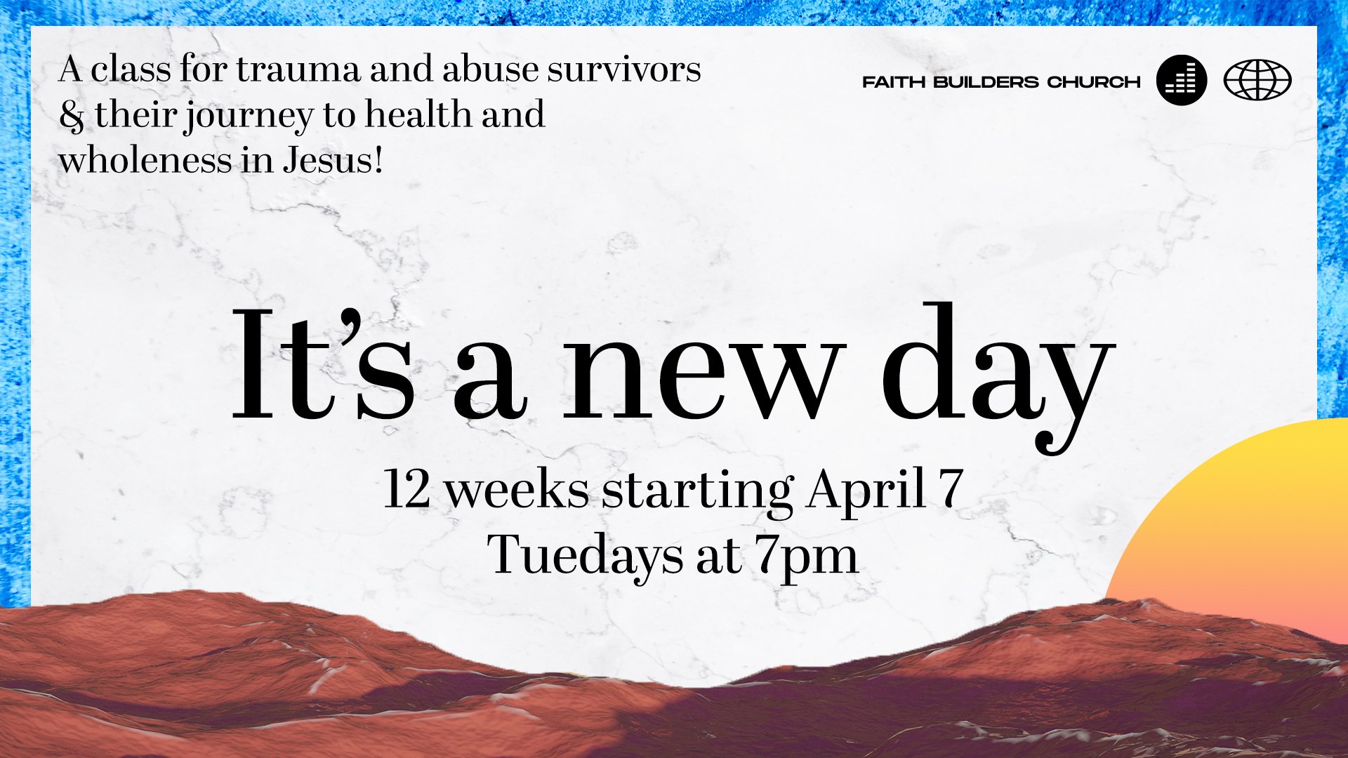 It’s A New Day Class