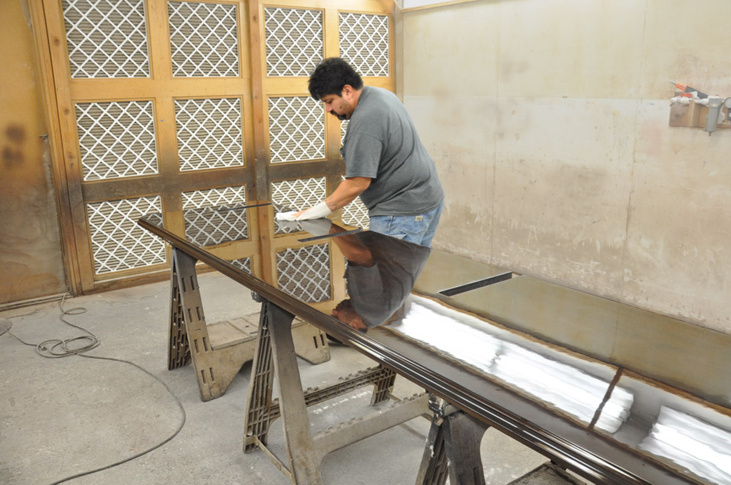 High Polish Bar Top Finish
