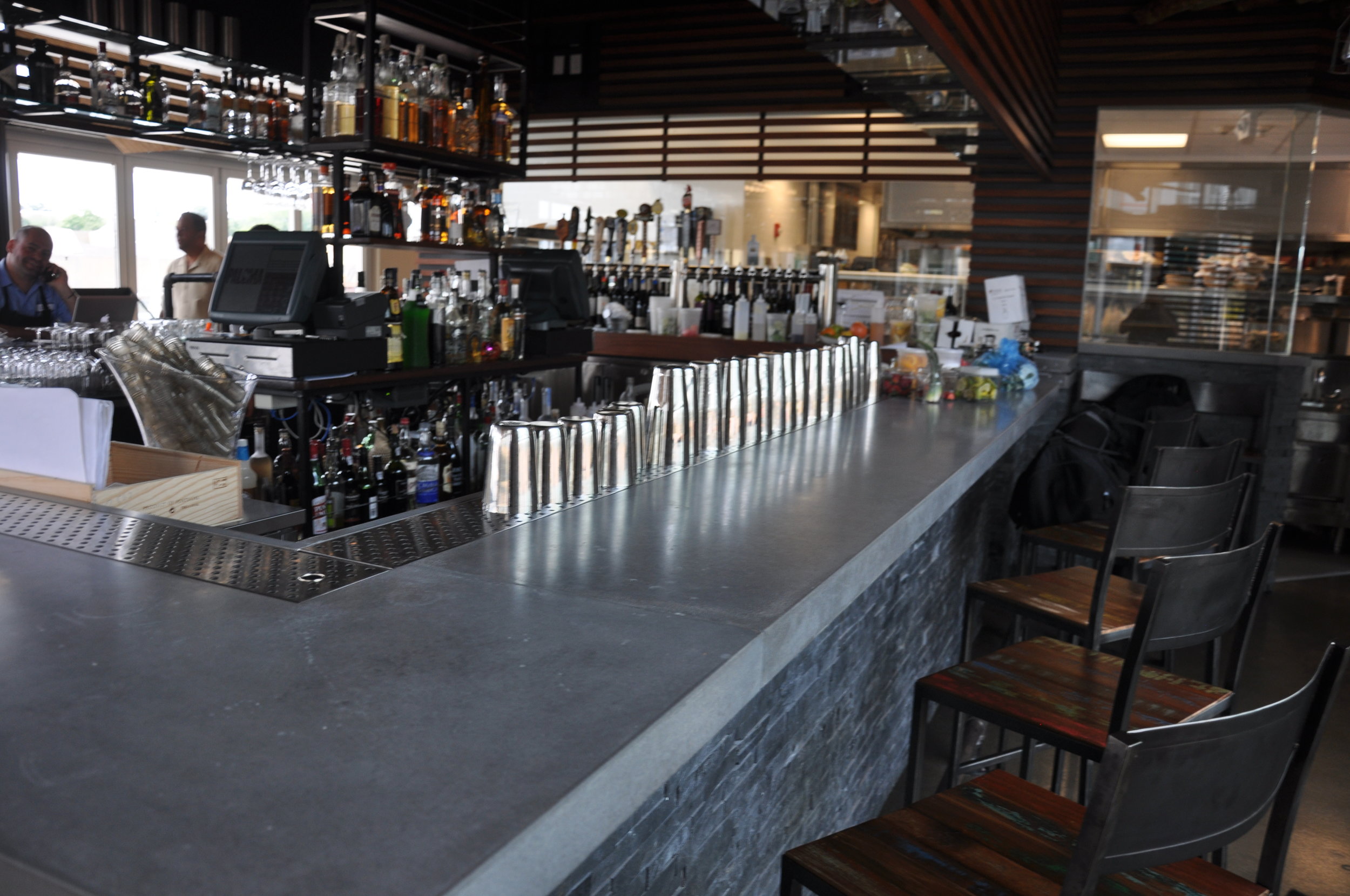 Commercial Concrete Bar Top