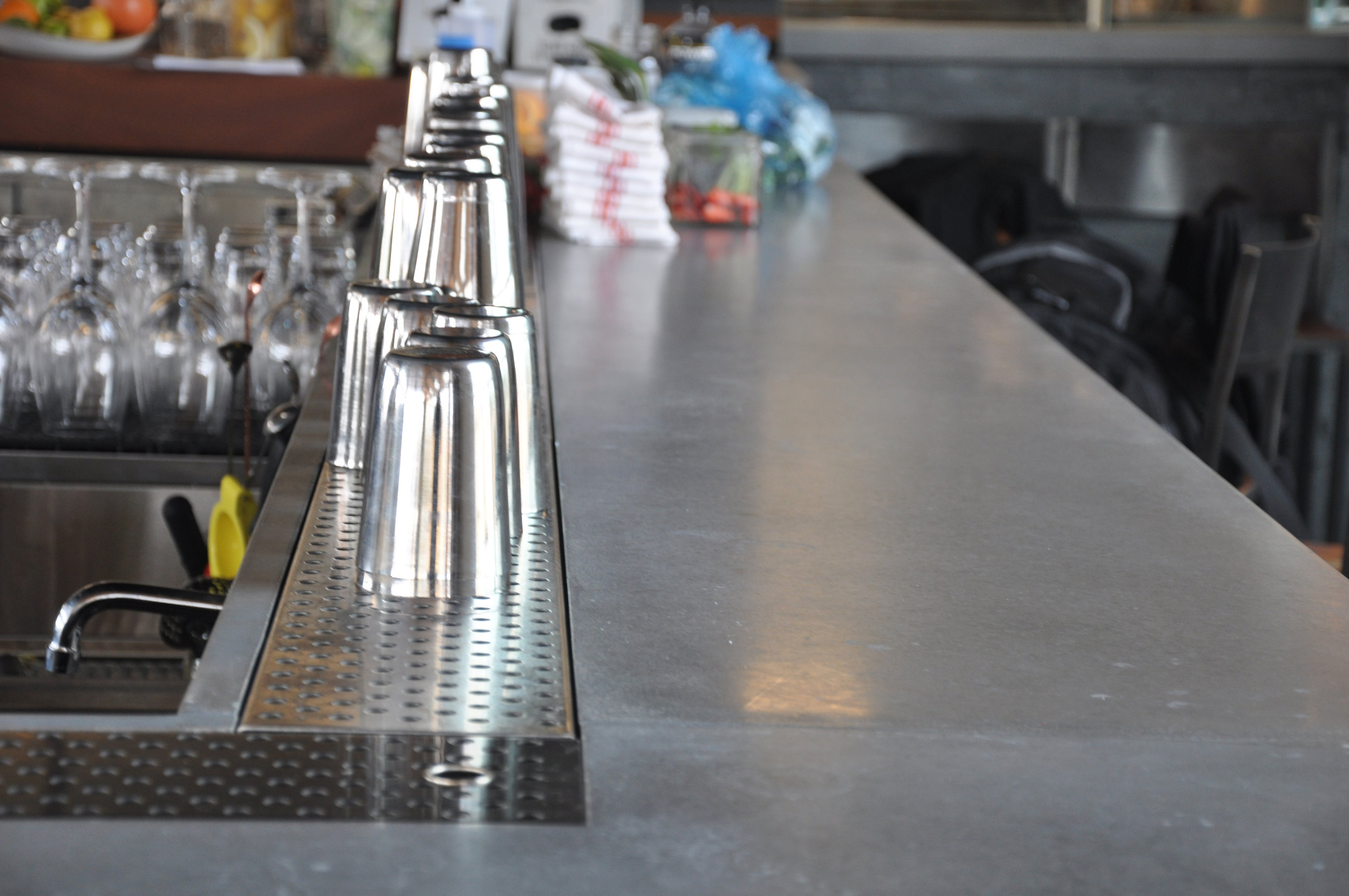 Concrete Bar Top Finish