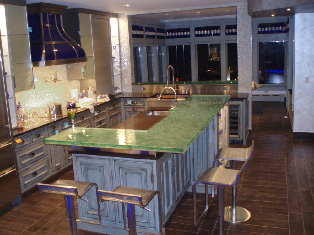 Glass Bar Tops Custom Bar Tops